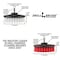 Drill Brush Power Scrubber By Useful Products 5 in W 5 in L Brush, Variety 5in-S-RW-H-DB - alternate 3